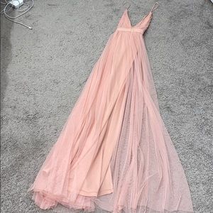 STEPS NY pink flowing dress